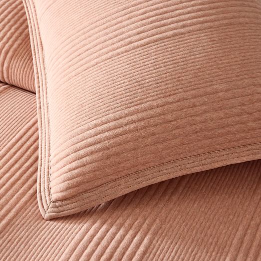 Cotton Cloud Jersey Duvet Cover & Shams West Elm