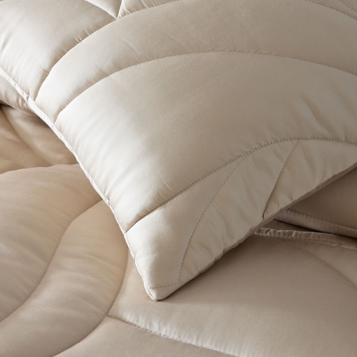 Silky TENCEL™ Petals Comforter & Shams West Elm