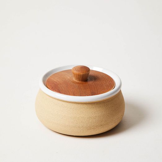 Farmhouse Pottery Jam Jar W/ Lid West Elm