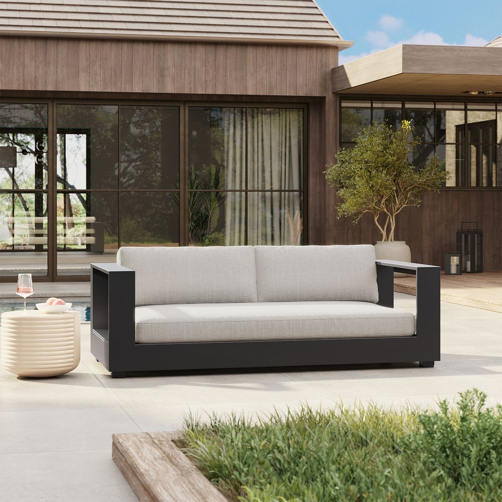 Telluride Aluminum Outdoor Sofa (83") West Elm