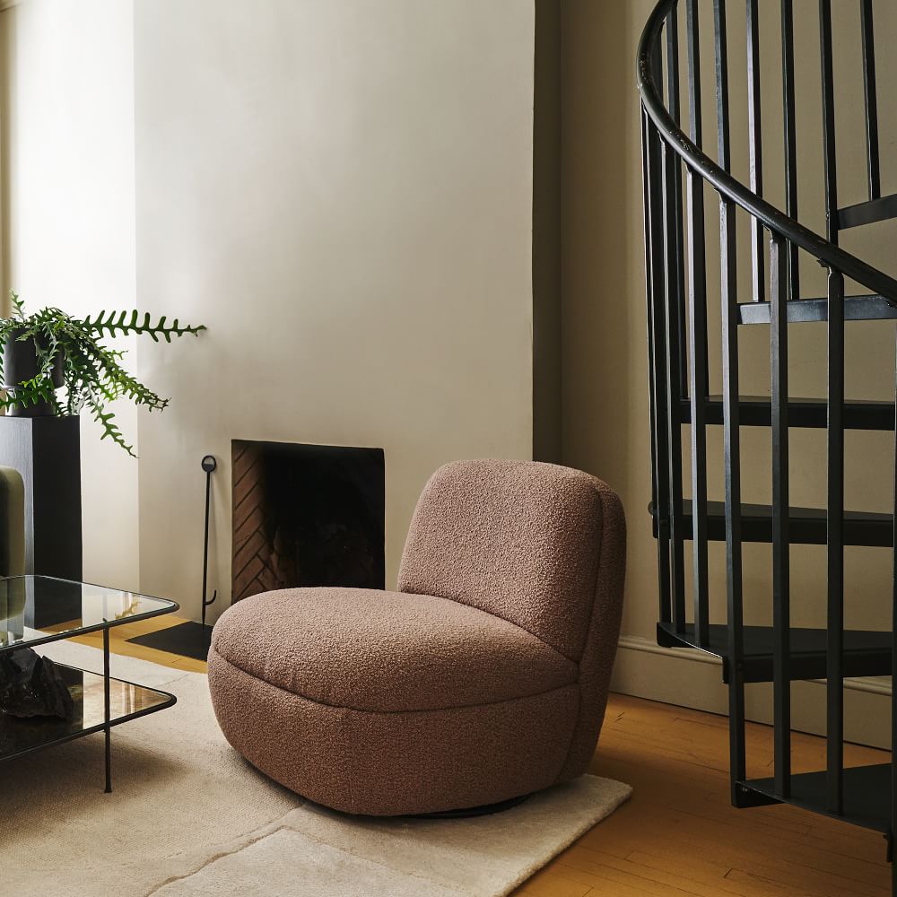 Addie Swivel Chair West Elm