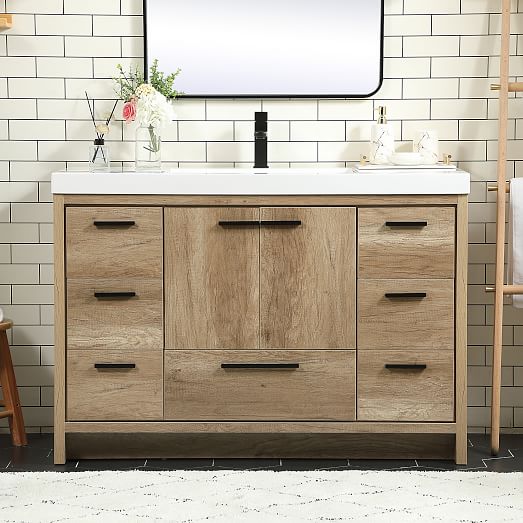 Donovan Single Bathroom Vanity (24"–48")  West Elm