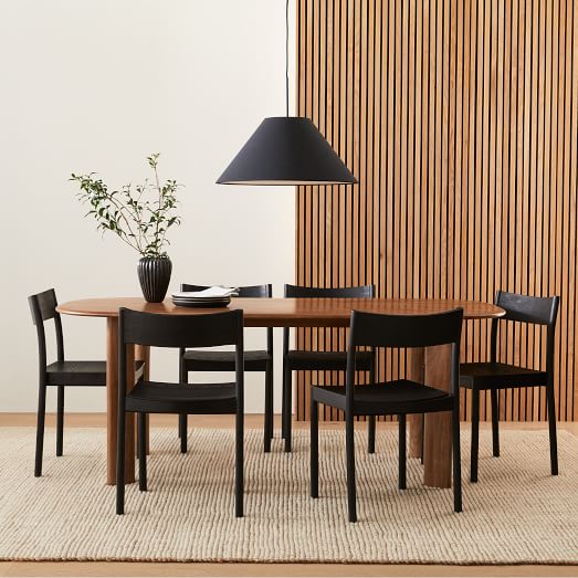 west elm anton solid wood dining table