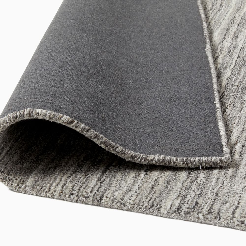 Shale Striations Easy Care Rug West Elm