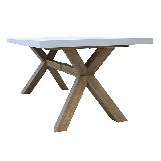 Solid Eucalyptus Outdoor Dining Table West Elm