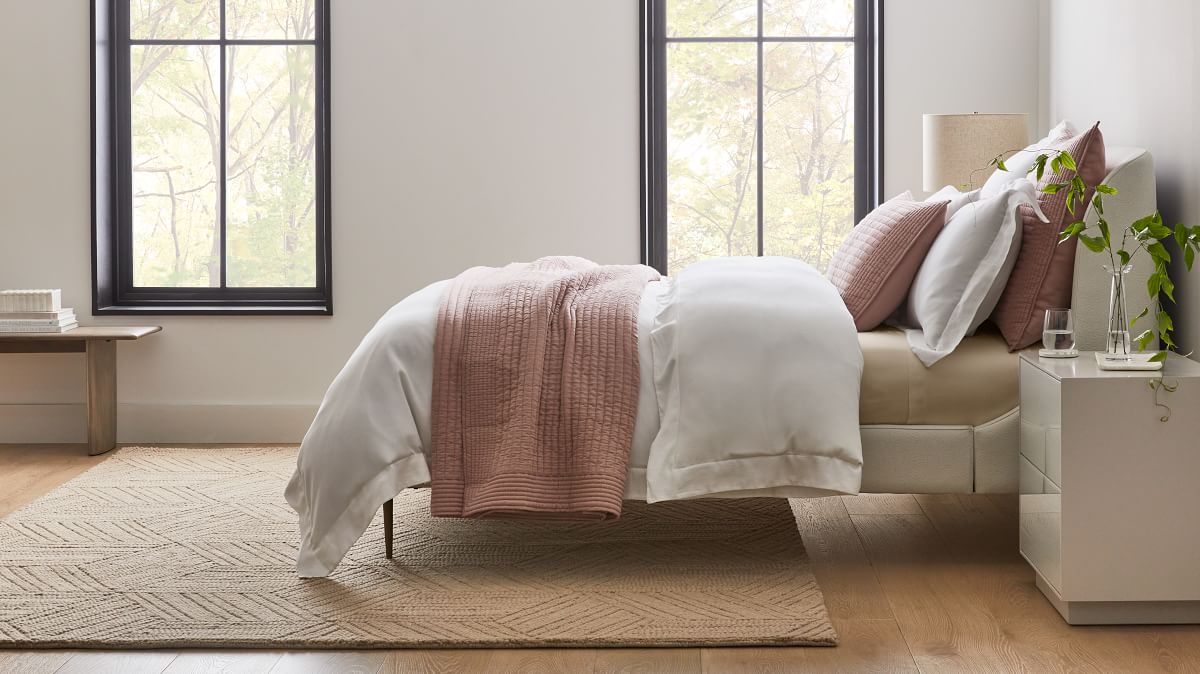 Textured Hexagon Rug | West Elm