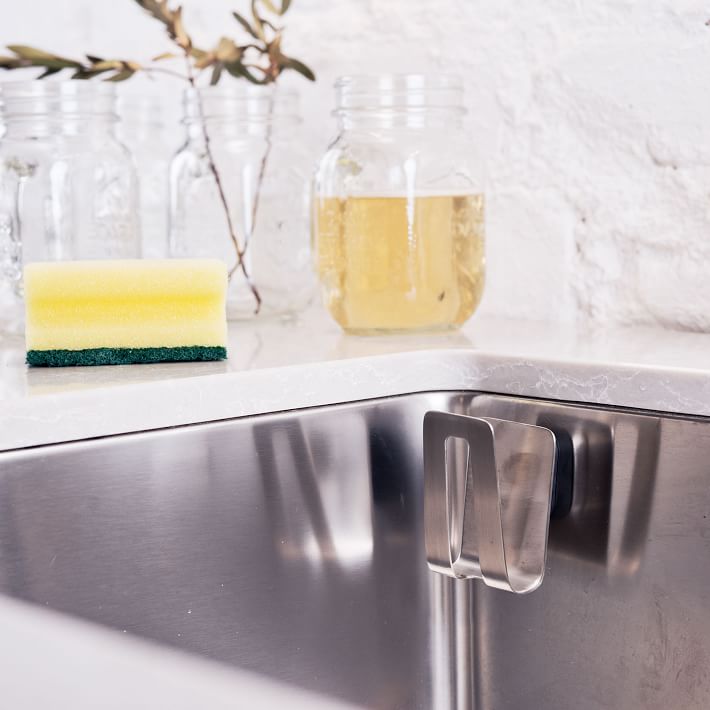 Happy Sinks Stainless Steel Sponge Holder West Elm