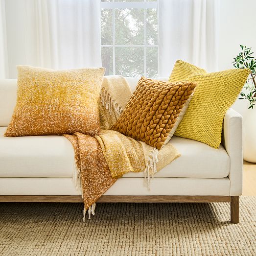 Braided Jersey Pillow Cover West Elm