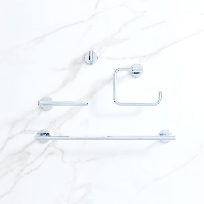 MidCentury Bathroom Hardware Chrome West Elm