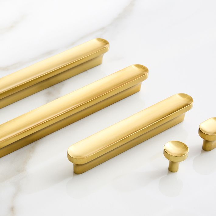 Pill Hardware Antique Brass West Elm