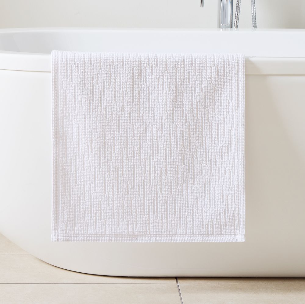 Textured Bath Mat West Elm