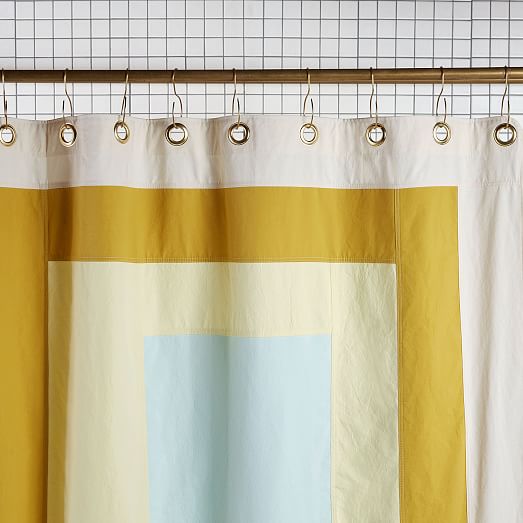 Quiet Town Marfa Shower Curtain West Elm