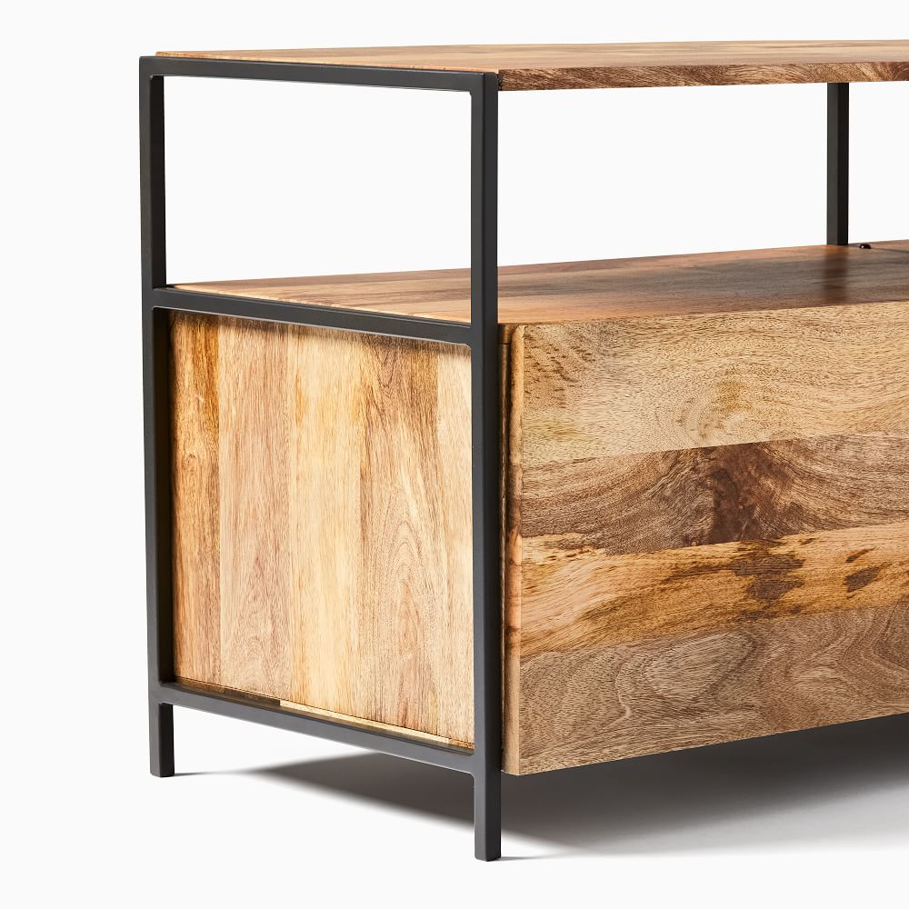 Industrial Storage Media Console (80"96") West Elm