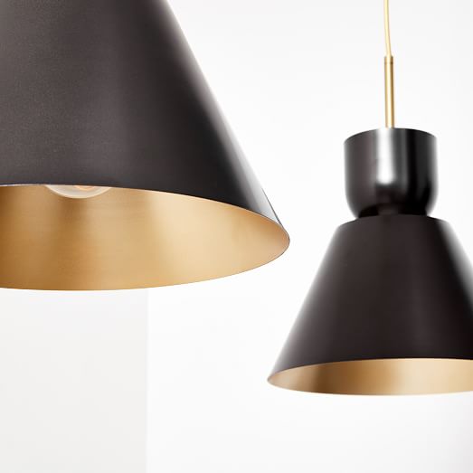 tapered pendant light