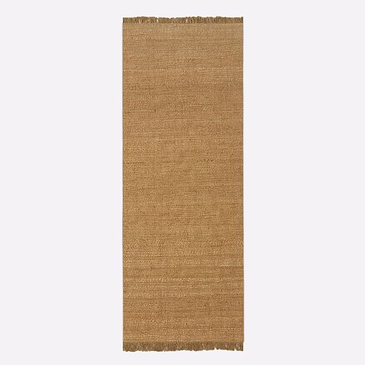 Hand Spun Jute Rug, Natural | West Elm