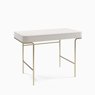 west elm brass desk