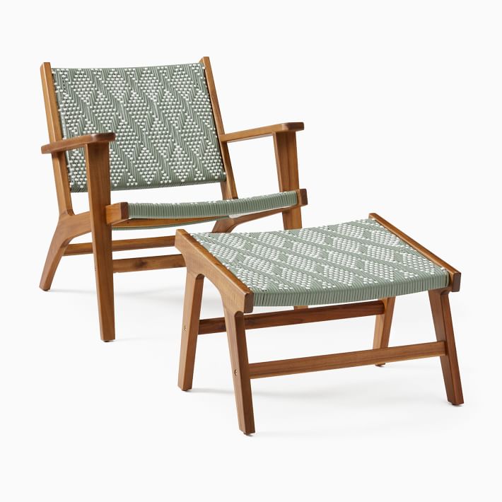 bondi wicker outdoor armchair
