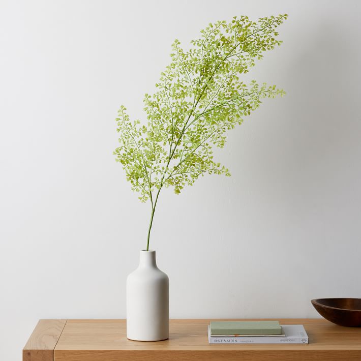 Faux Green Petal Stem | West Elm