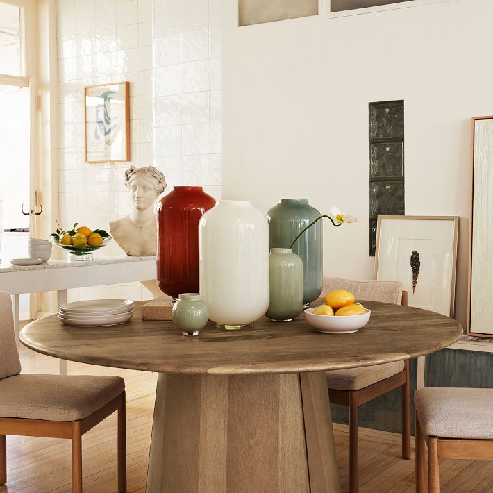 west elm pedestal dining table