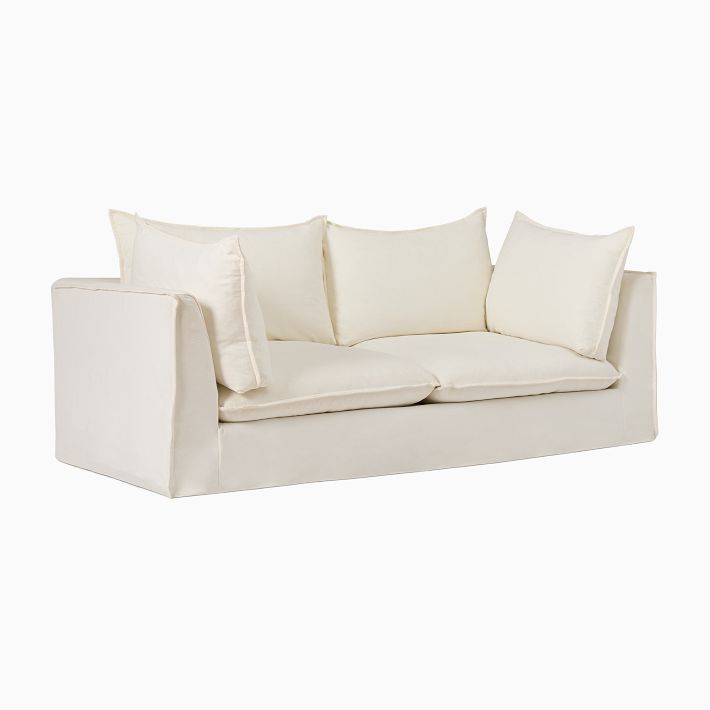 Bleecker DownFilled Slipcover Sofa (66"96") West Elm