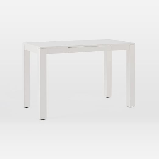 west elm white parsons desk