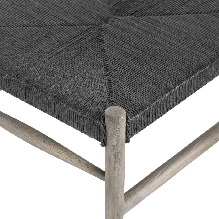 Woven Back Indoor/Outdoor Dining Chair (Set of 2) | West Elm