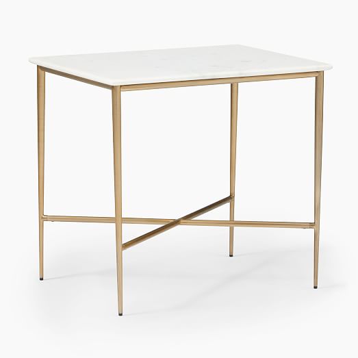 west elm neve side table