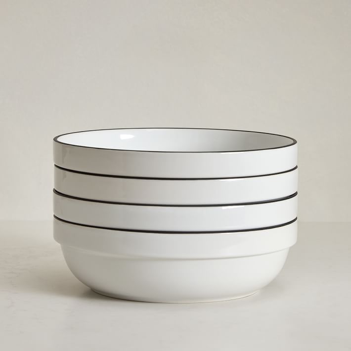 Utility Stoneware Pasta Bowl Sets West Elm