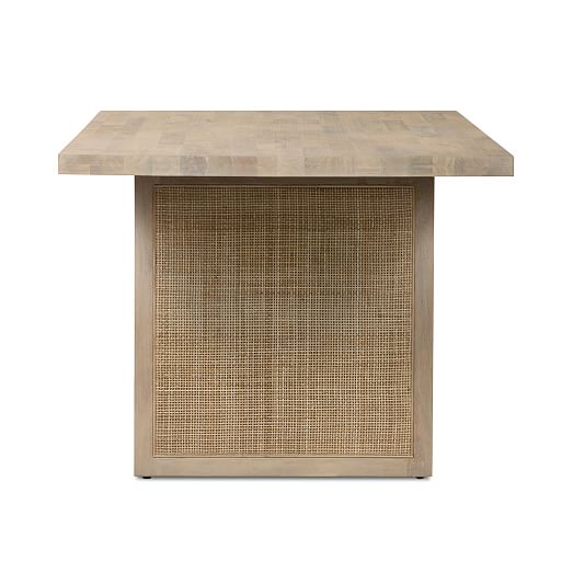 west elm rattan table