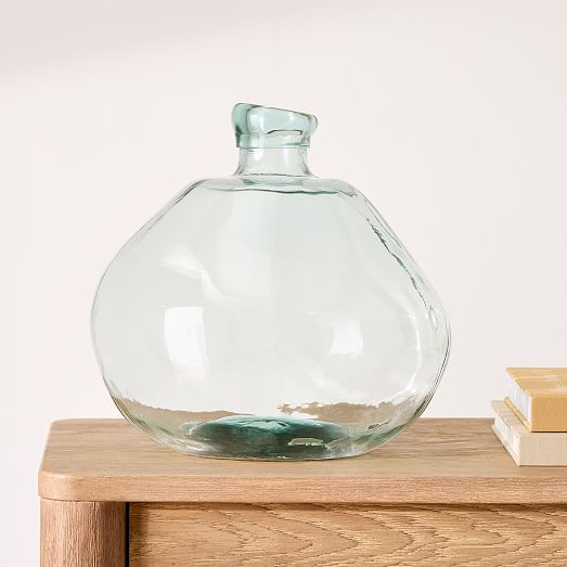 Spanish Recycled Glass Floor Vases West Elm