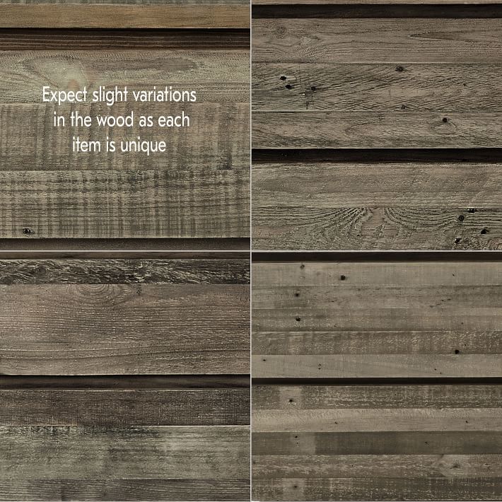 Emmerson® Modern Reclaimed Wood Nightstand Stone Gray West Elm