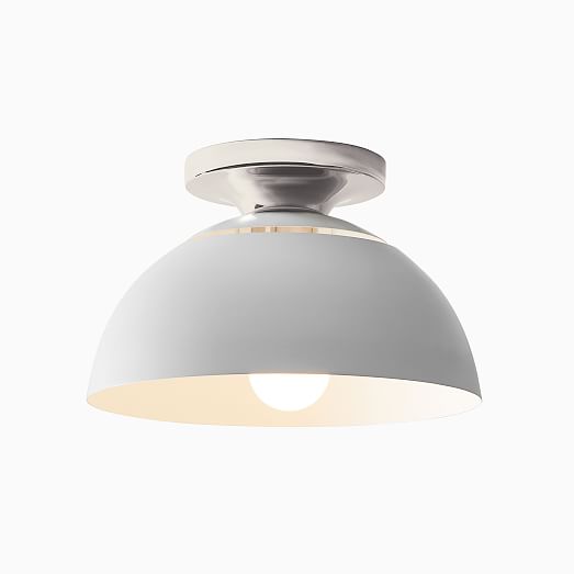 west elm sculptural flush mount