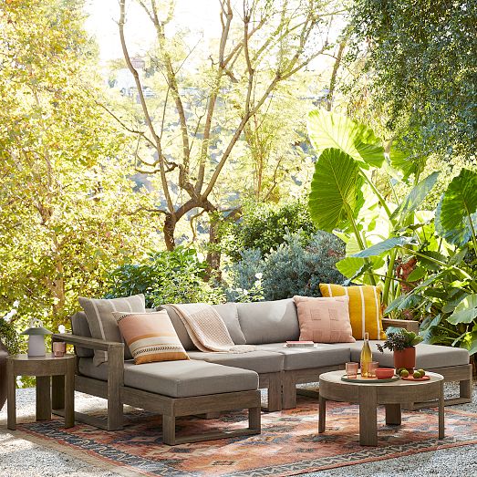 Build Your Own - Portside Outdoor Sectional | West Elm