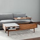 mid century pop up coffee table west elm