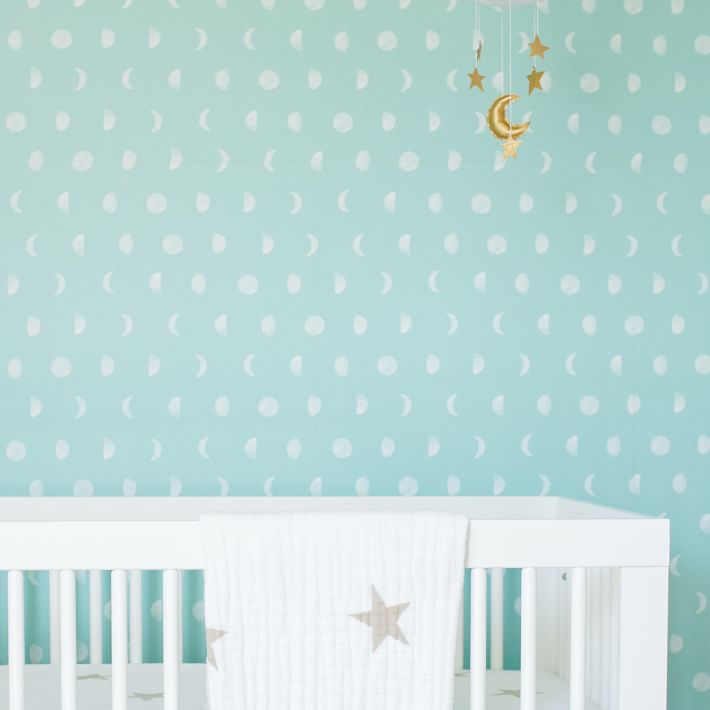 New Moon Removable Wallpaper West Elm