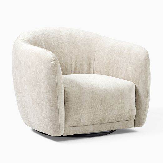 Addie Swivel Armchair West Elm