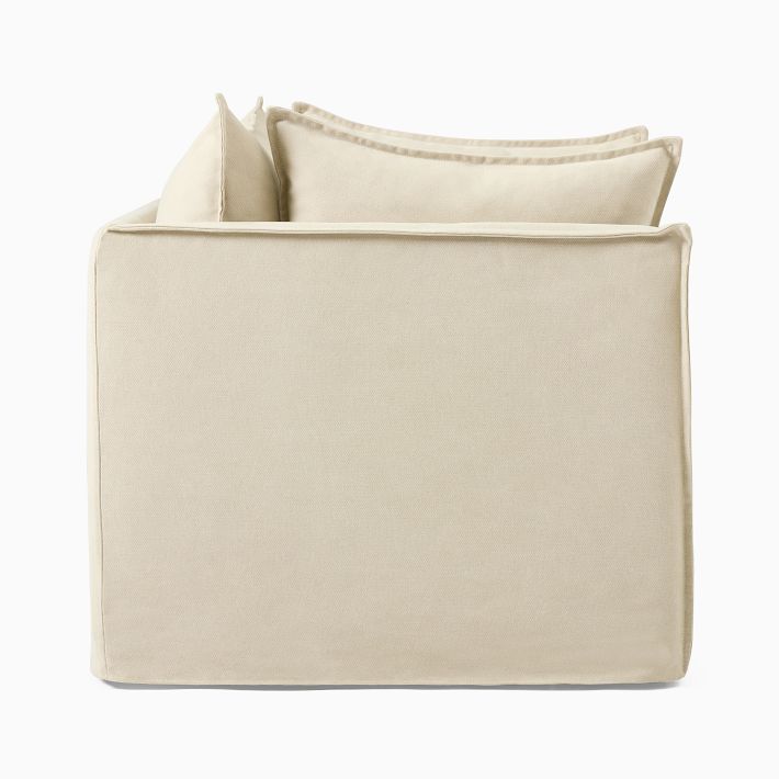 Bleecker DownFilled Slipcover Chair West Elm