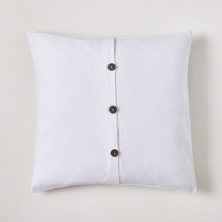 Crewel Wavy Cutouts Pillow Covers West Elm