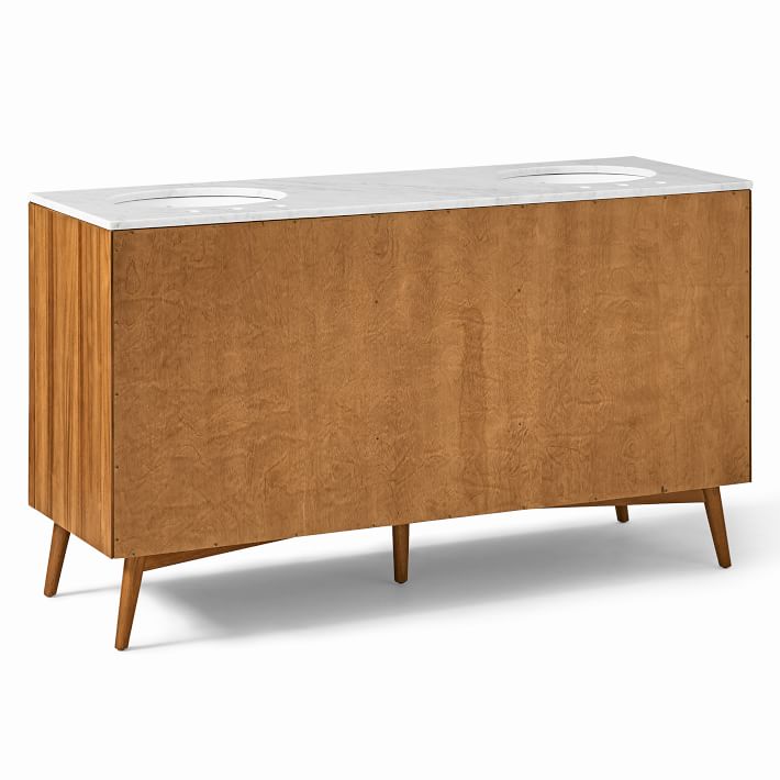 MidCentury Double Bathroom Vanity (63"72") Acorn West Elm