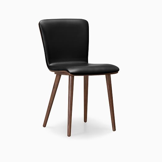 Boulder Leather Dining Chair (Set of 2) West Elm