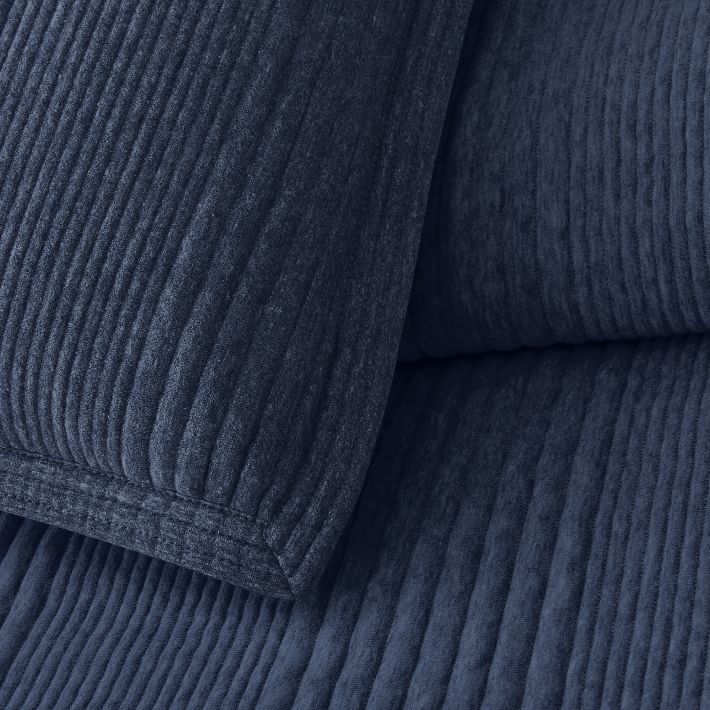 Cotton Cloud Jersey Duvet Cover & Shams West Elm