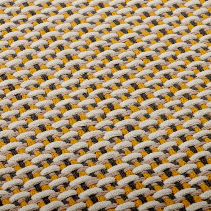 Basketweave Rope Indoor/Outdoor Rug West Elm