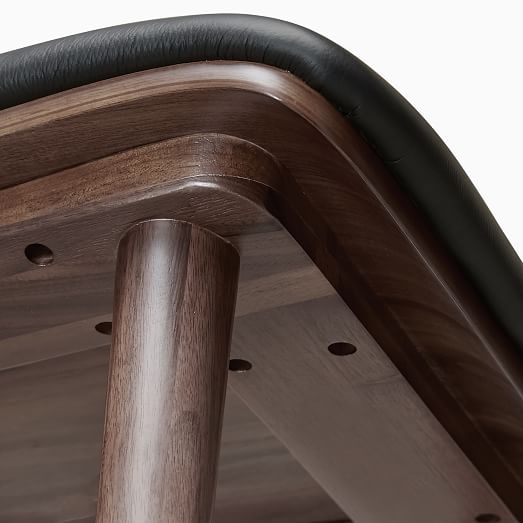 Boulder Leather Dining Chair (Set of 2) West Elm