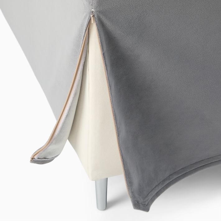 Harris Loft Fitted Slipcover Sofa (66"108") West Elm