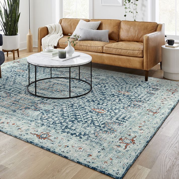 Distressed Nadine Rug West Elm