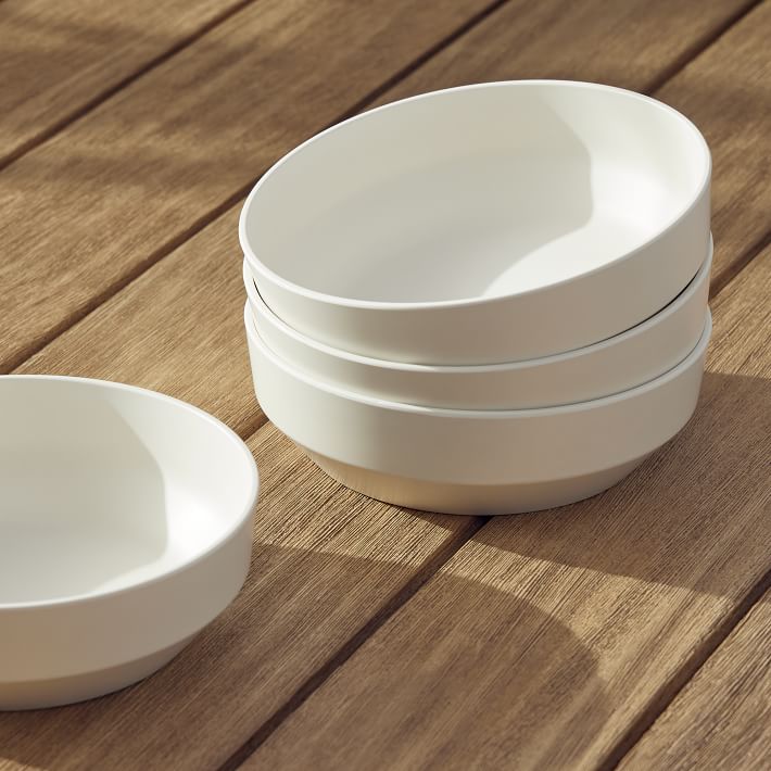 Modern Melamine Outdoor Pasta Bowl Sets West Elm