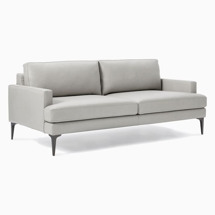 Andes Leather Sofa (76.5") West Elm