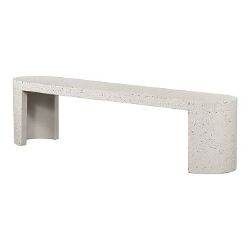 Terrazzo Concrete Outdoor Bench 