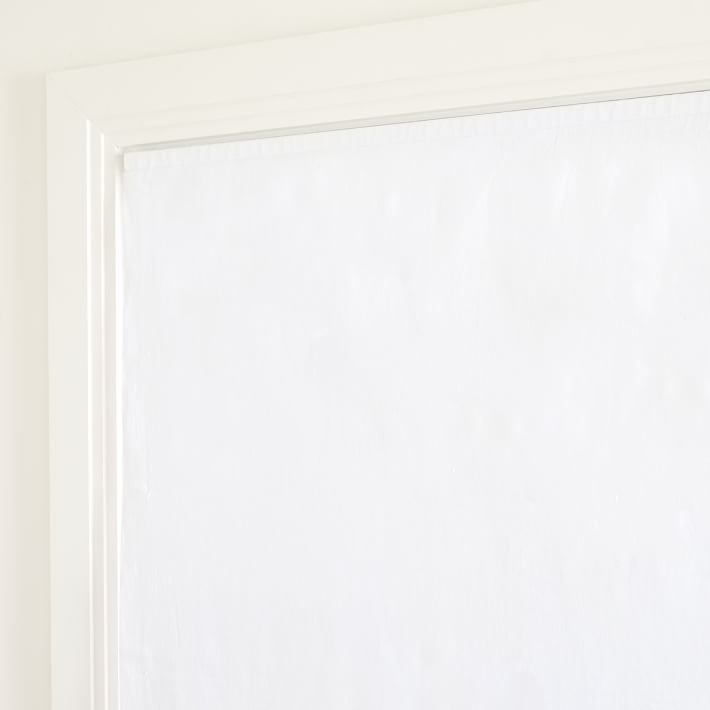 European Flax Linen Cordless Roman Shade West Elm