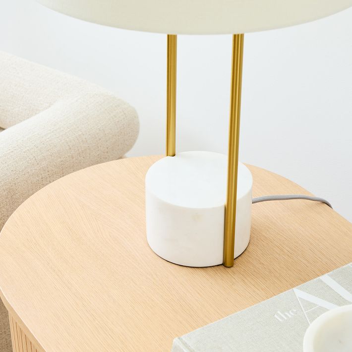 Industrial Outline Table Lamp Modern Lighting West Elm